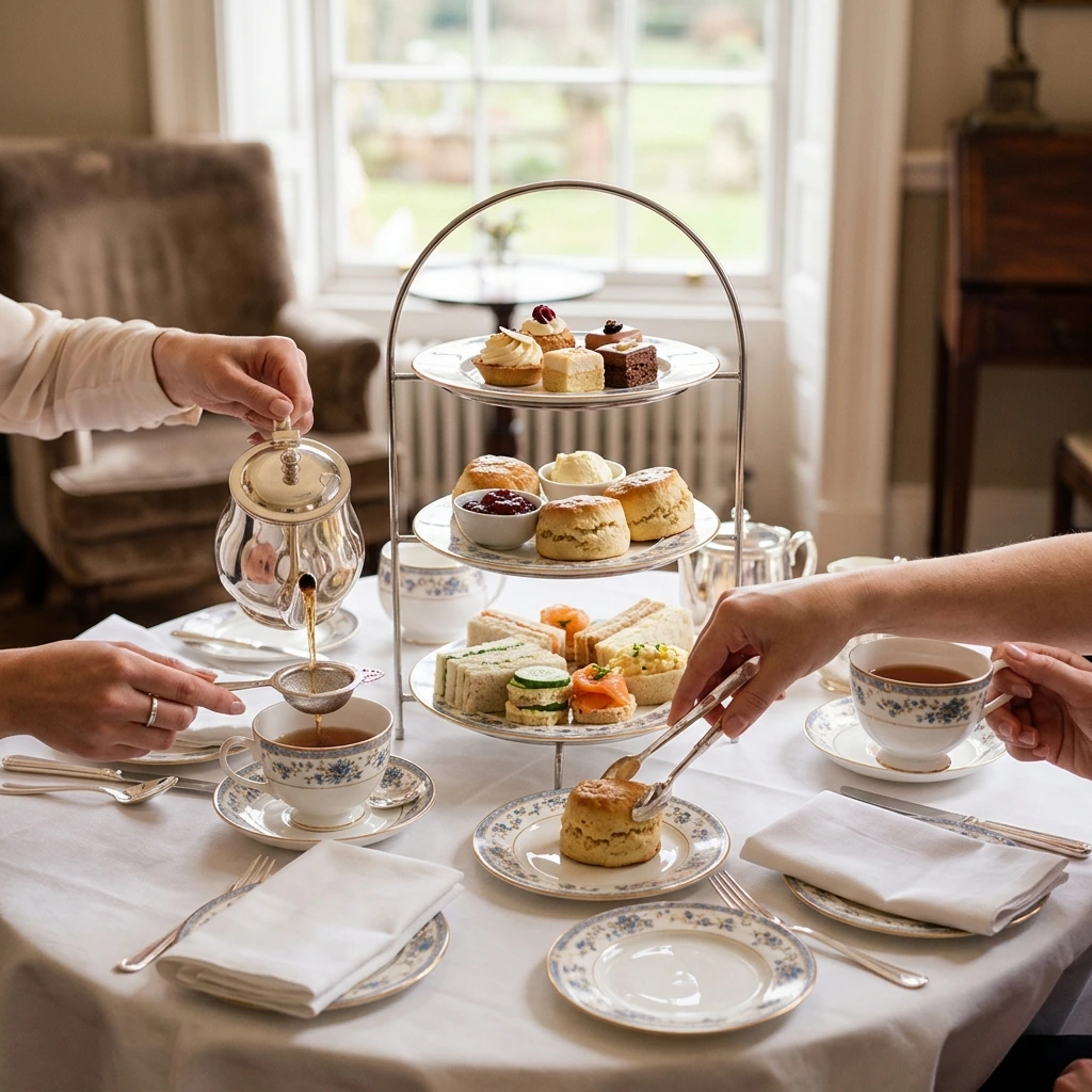 Etiquette du thé à l’anglaise