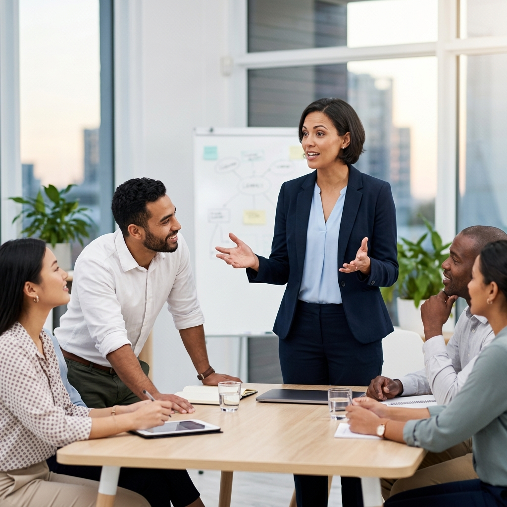 Business etiquette and protocol training for leadership and communication
